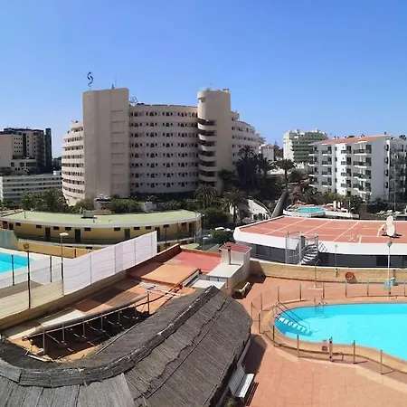 Modernes In Juncos Ii Mit Poolblick, 4 Etage In Top-lage Von Apartmán Playa del Inglés