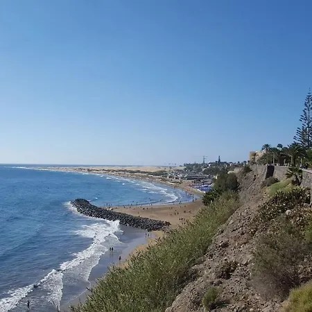 Modernes In Juncos Ii Mit Poolblick, 4 Etage In Top-lage Von * Playa del Ingles (Gran Canaria)